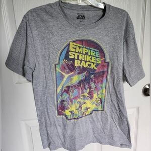 Star Wars Empire Strikes Back Gray T-Shirt